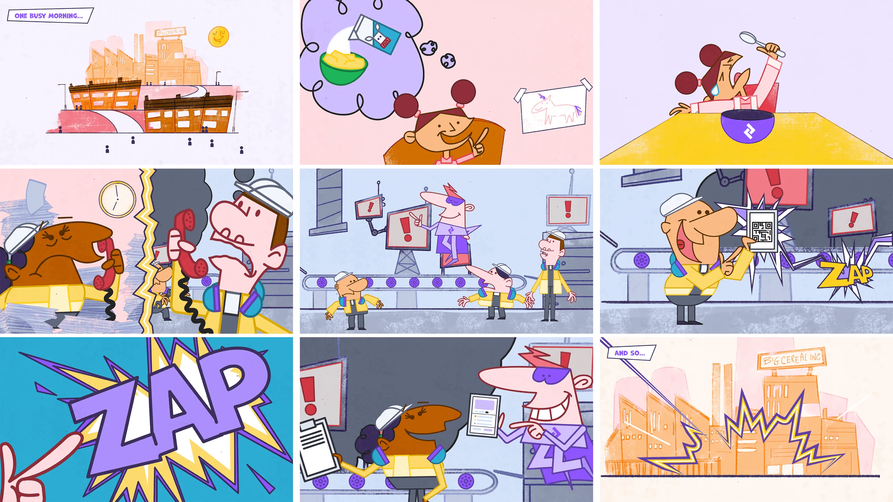 A Retro Style Superhero Story