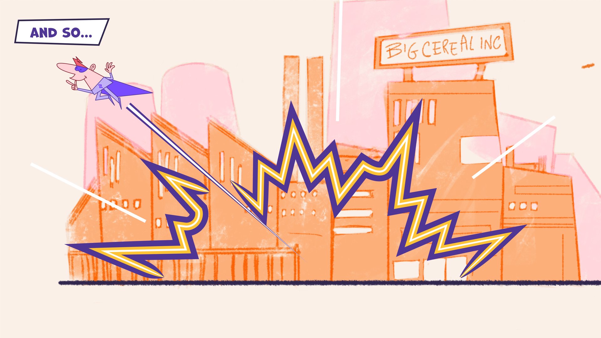 A Retro Style Superhero Story