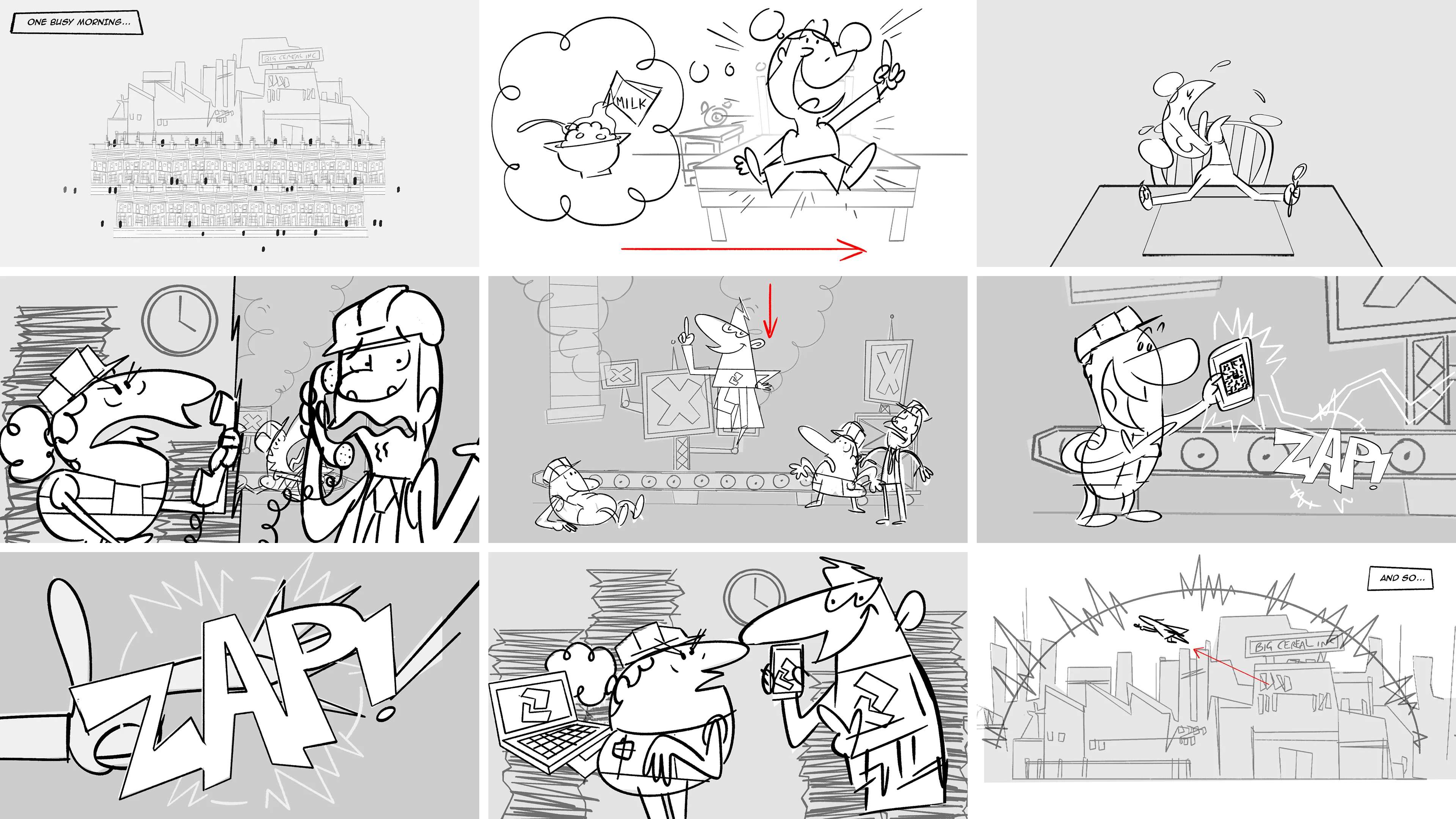 A Retro Style Superhero Story